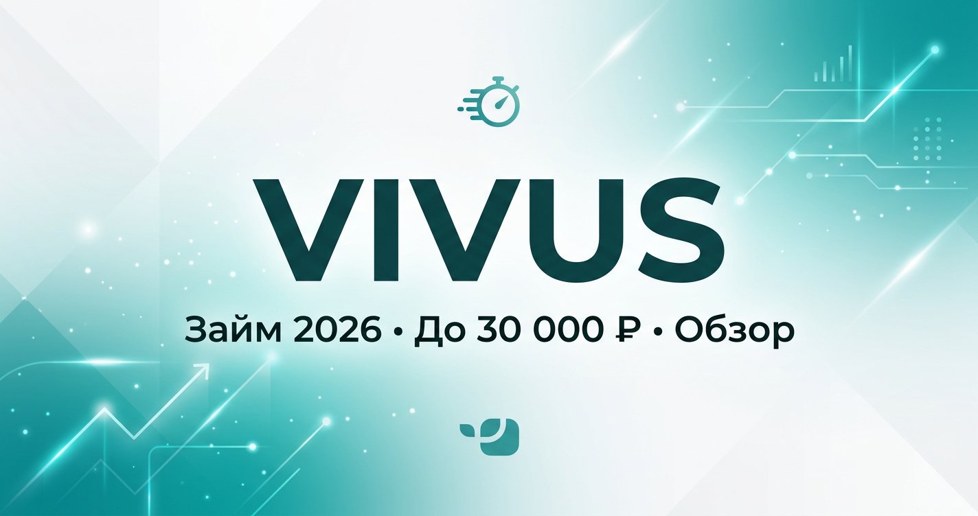 Vivus в 2026: займ до 30 000 ₽ онлайн — честный обзор
